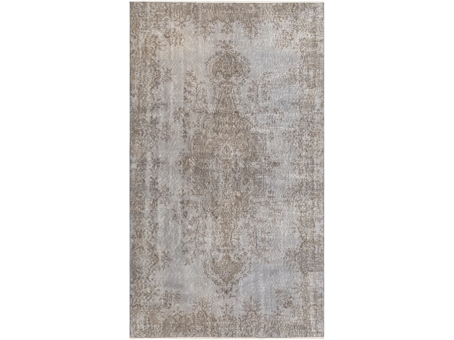 Tapis de laine 163x282 gris Ultra Vintage
