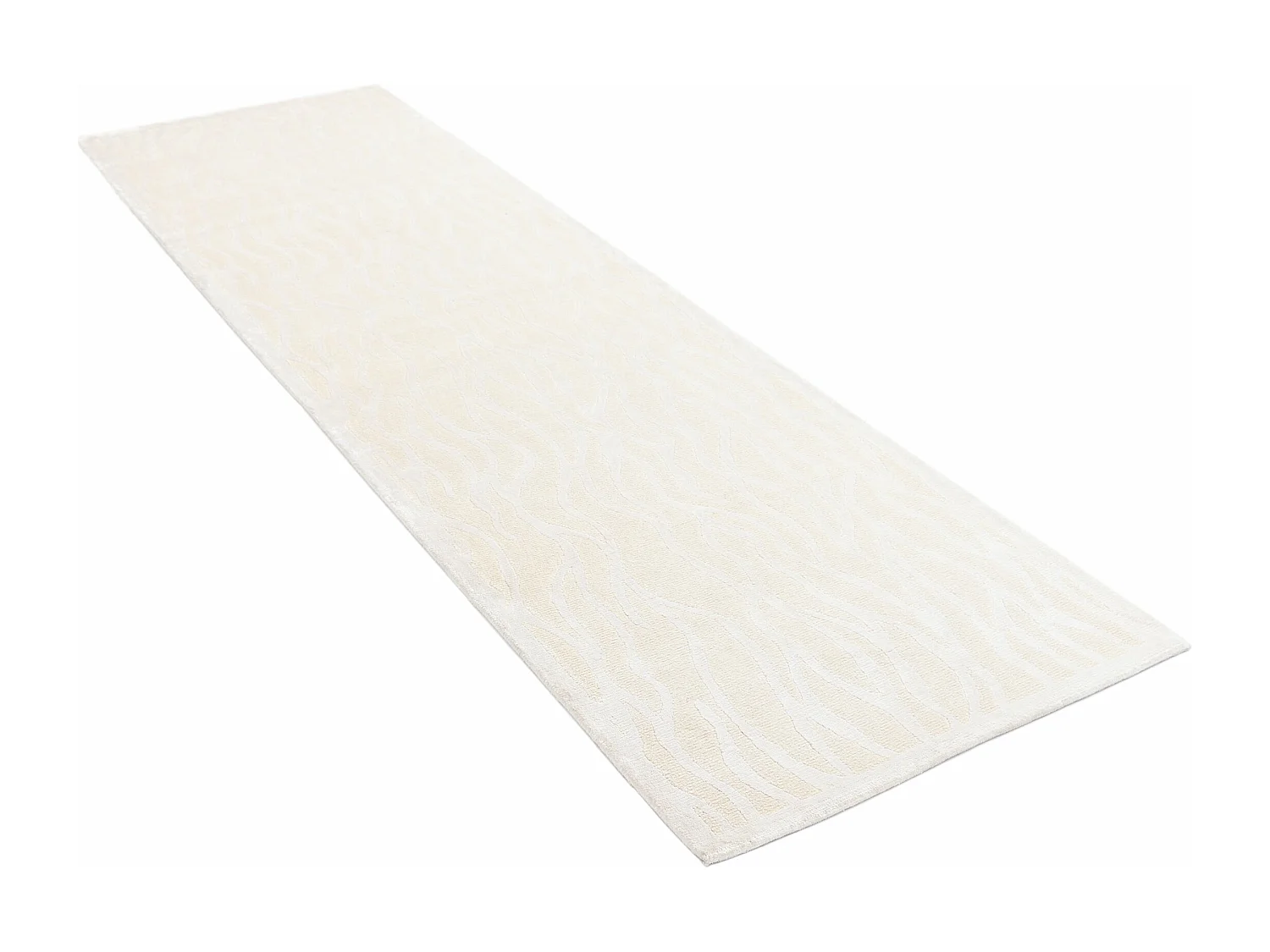 Tapis de couloir en laine 81x292 beige Darya