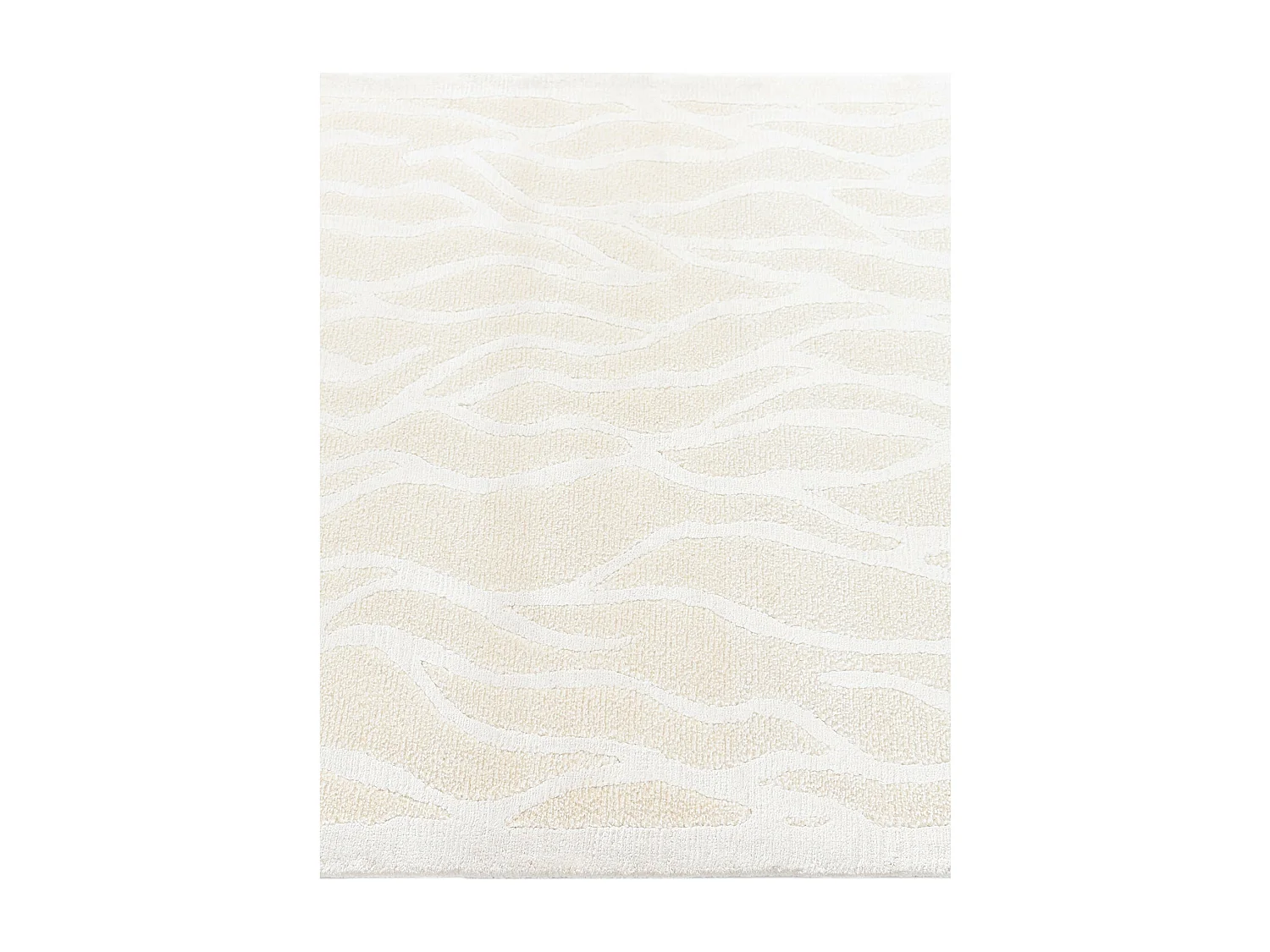 Tapis de couloir en laine 81x292 beige Darya