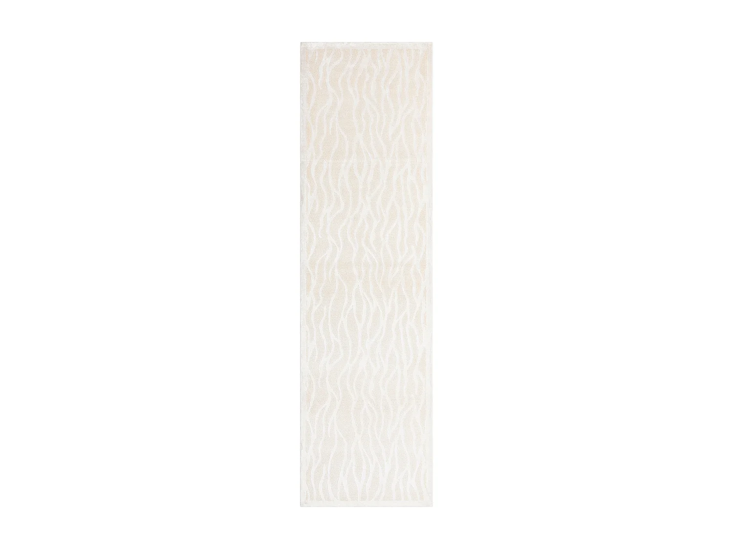 Tapis de couloir en laine 81x292 beige Darya