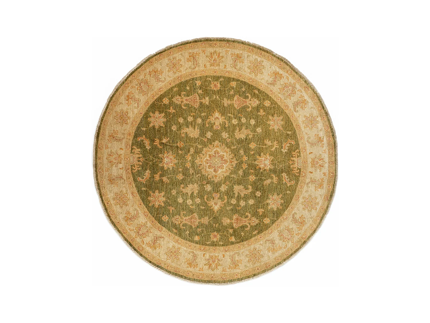Tapis de laine 199x199 beige Kaizar