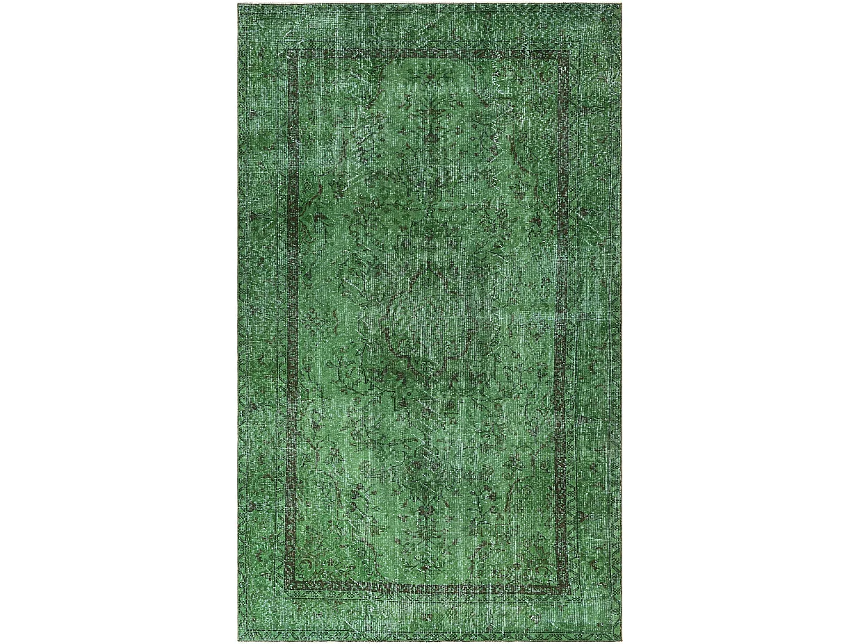 Tapis de laine 168x282 vert Ultra Vintage