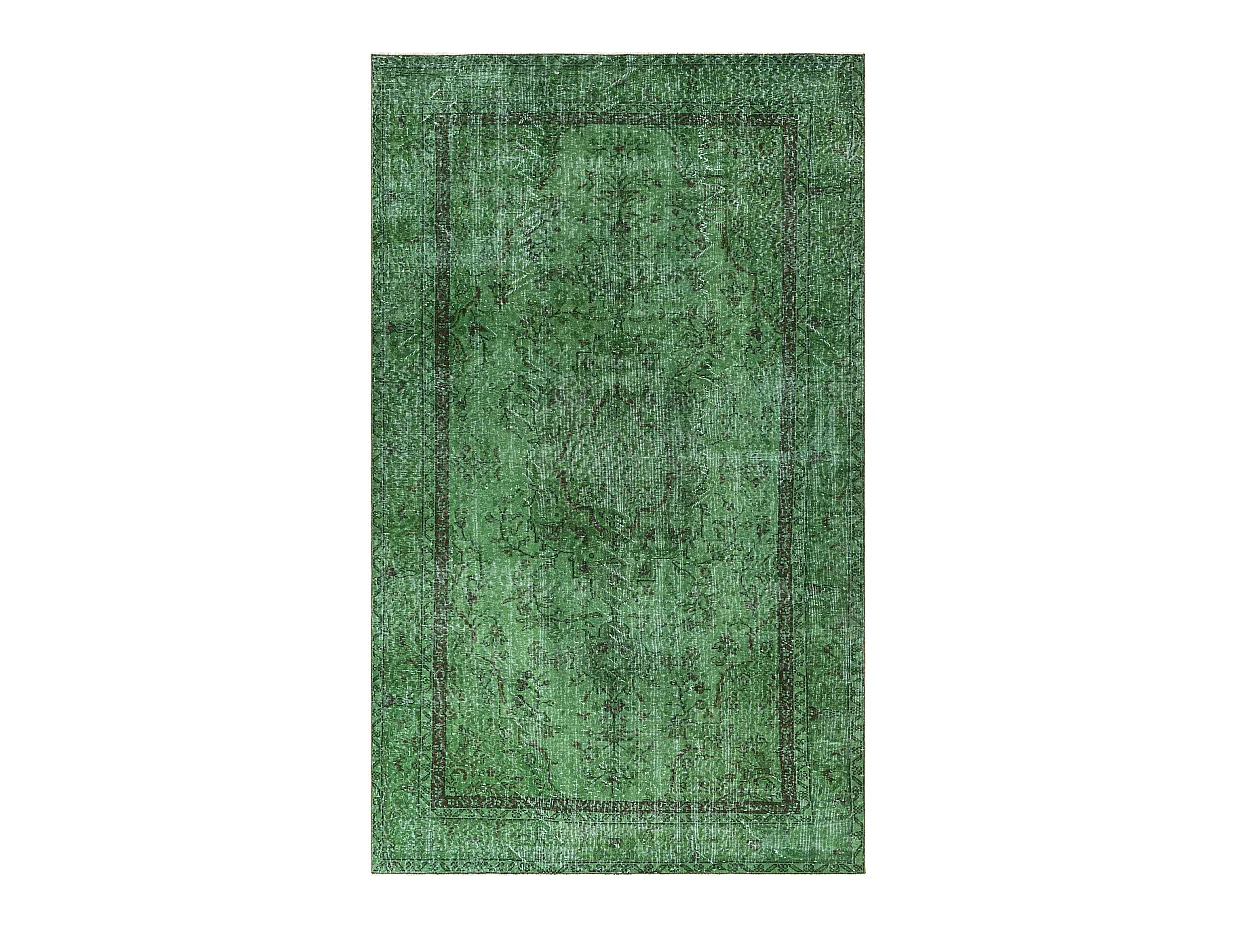 Tapis de laine 168x282 vert Ultra Vintage