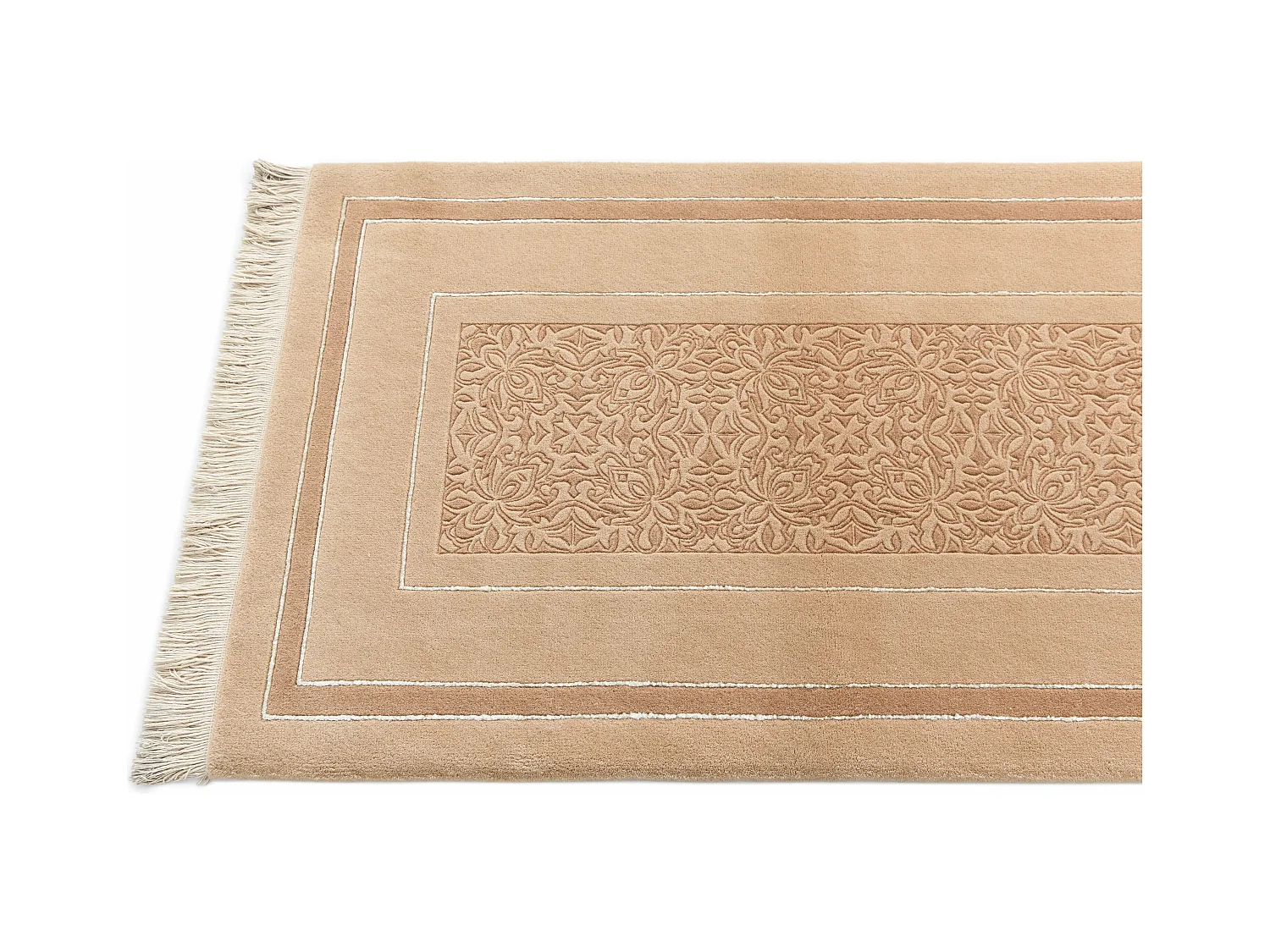 Loper-Woltapijt 305x84 Bruin Darya