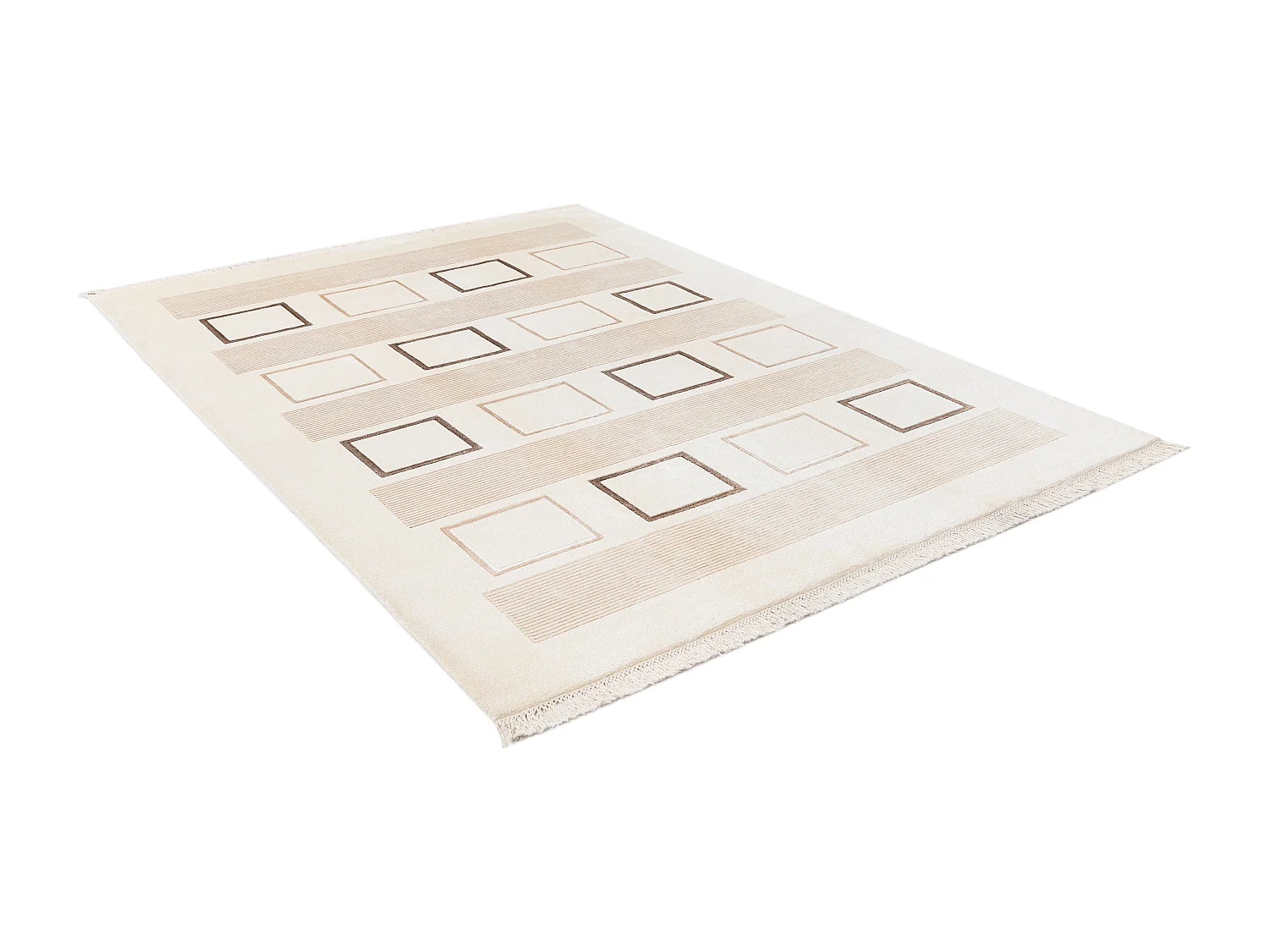 Tappeto in lana 178x244 beige Darya