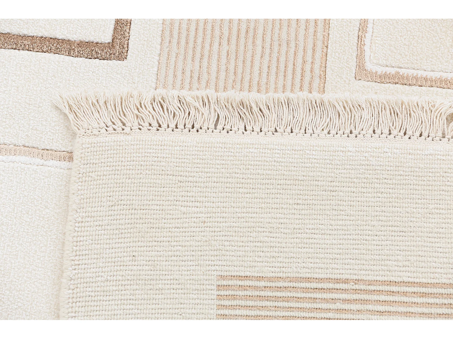 Tappeto in lana 178x244 beige Darya