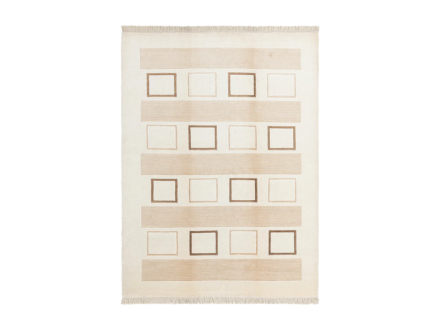 Tappeto in lana 178x244 beige Darya
