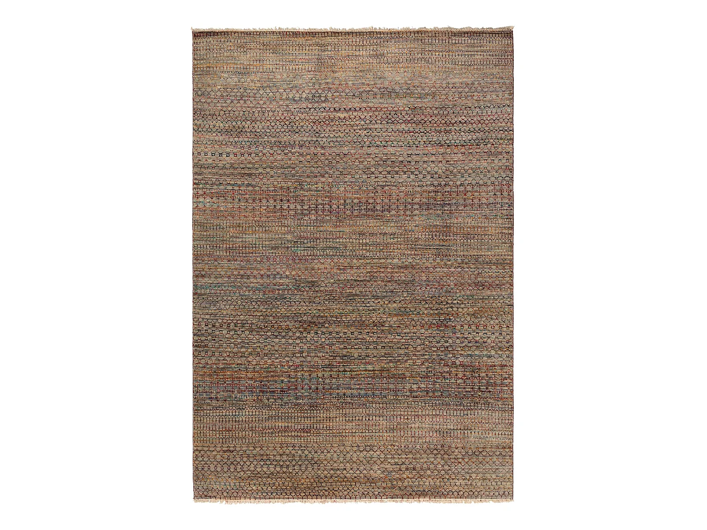 Tapis de laine 204x303 brun Agra