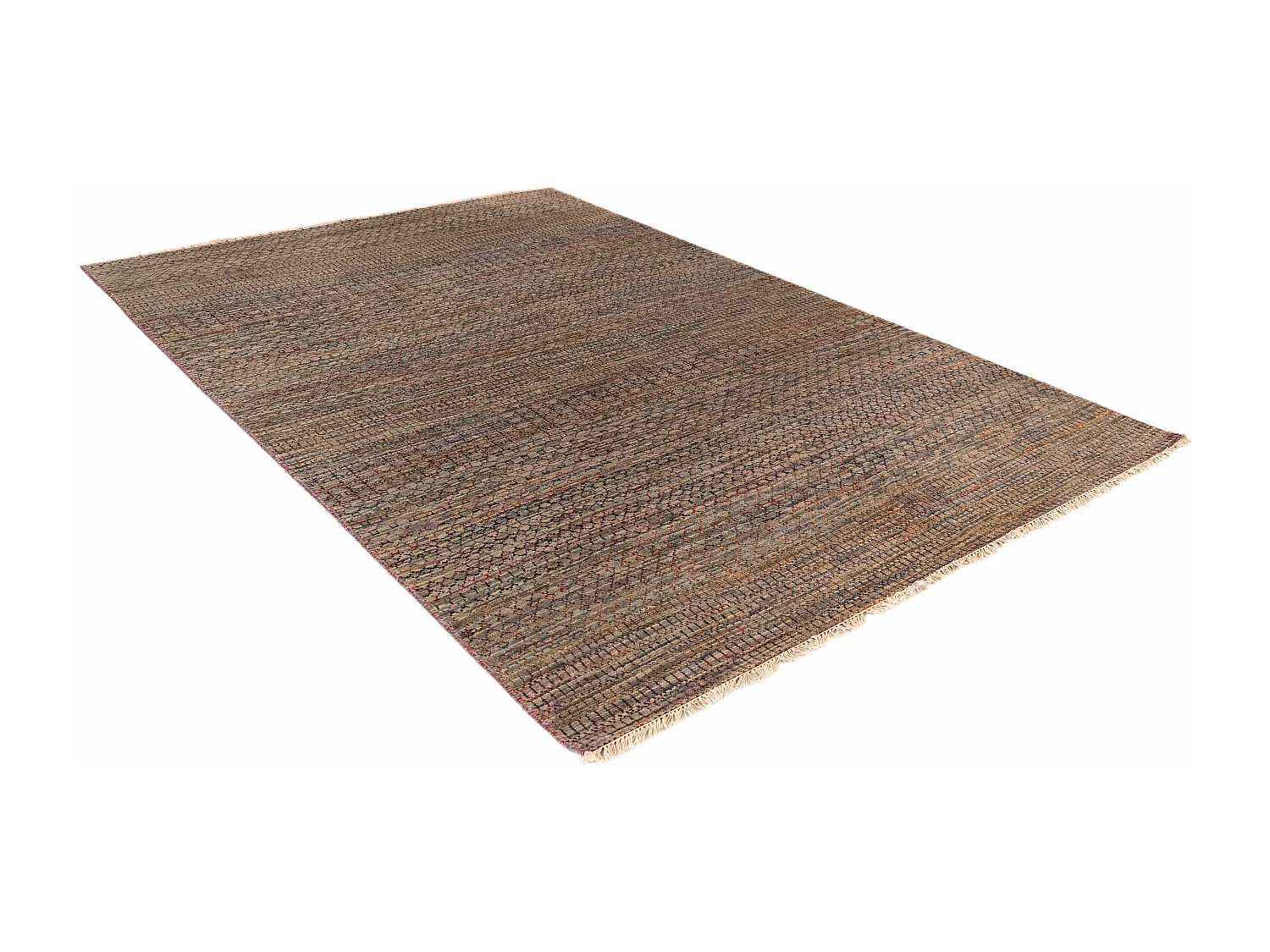 Tapis de laine 204x303 brun Agra