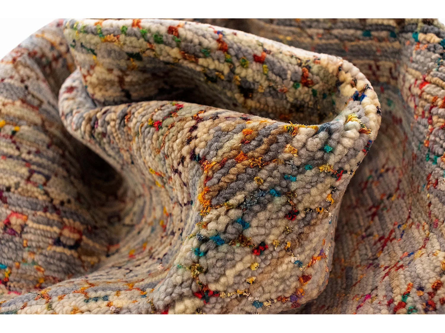 Tappeto in lana 204x303 marrone Agra
