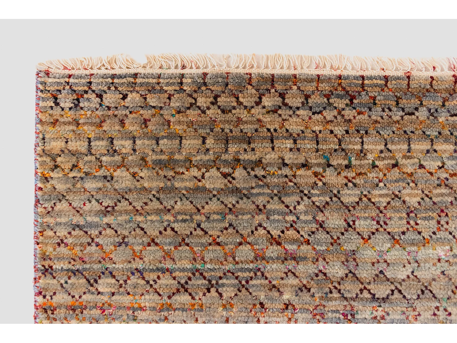 Tappeto in lana 204x303 marrone Agra