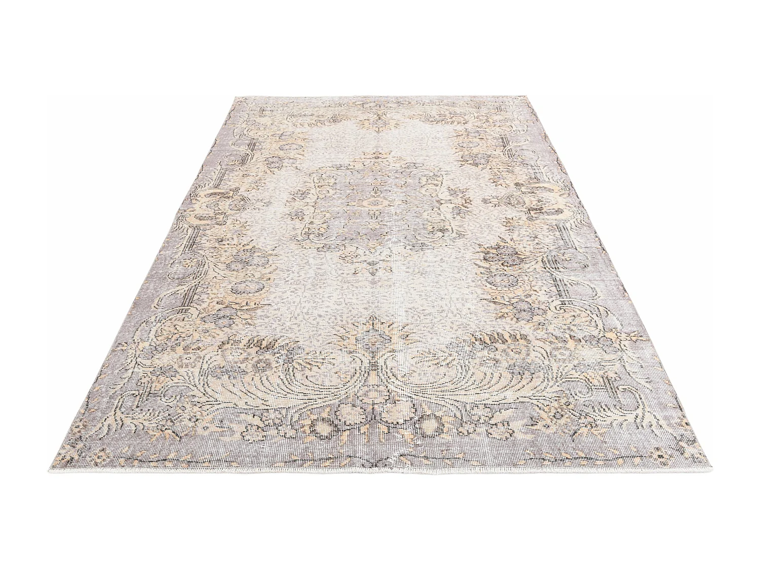 Tapis de laine 170x277 beige Ultra Vintage