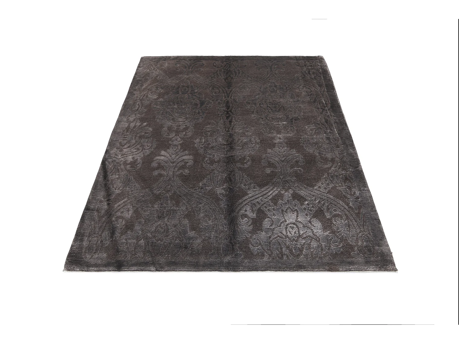 Tapis de laine 124x183 brun Darya