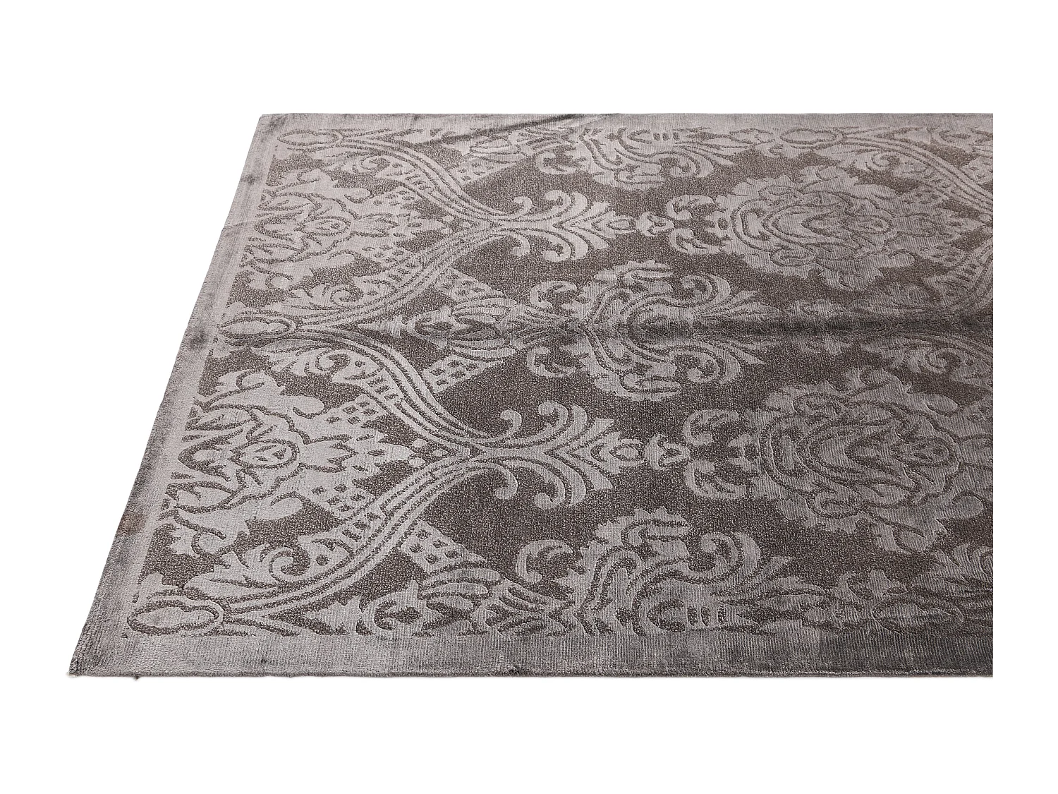 Tapis de laine 124x183 brun Darya