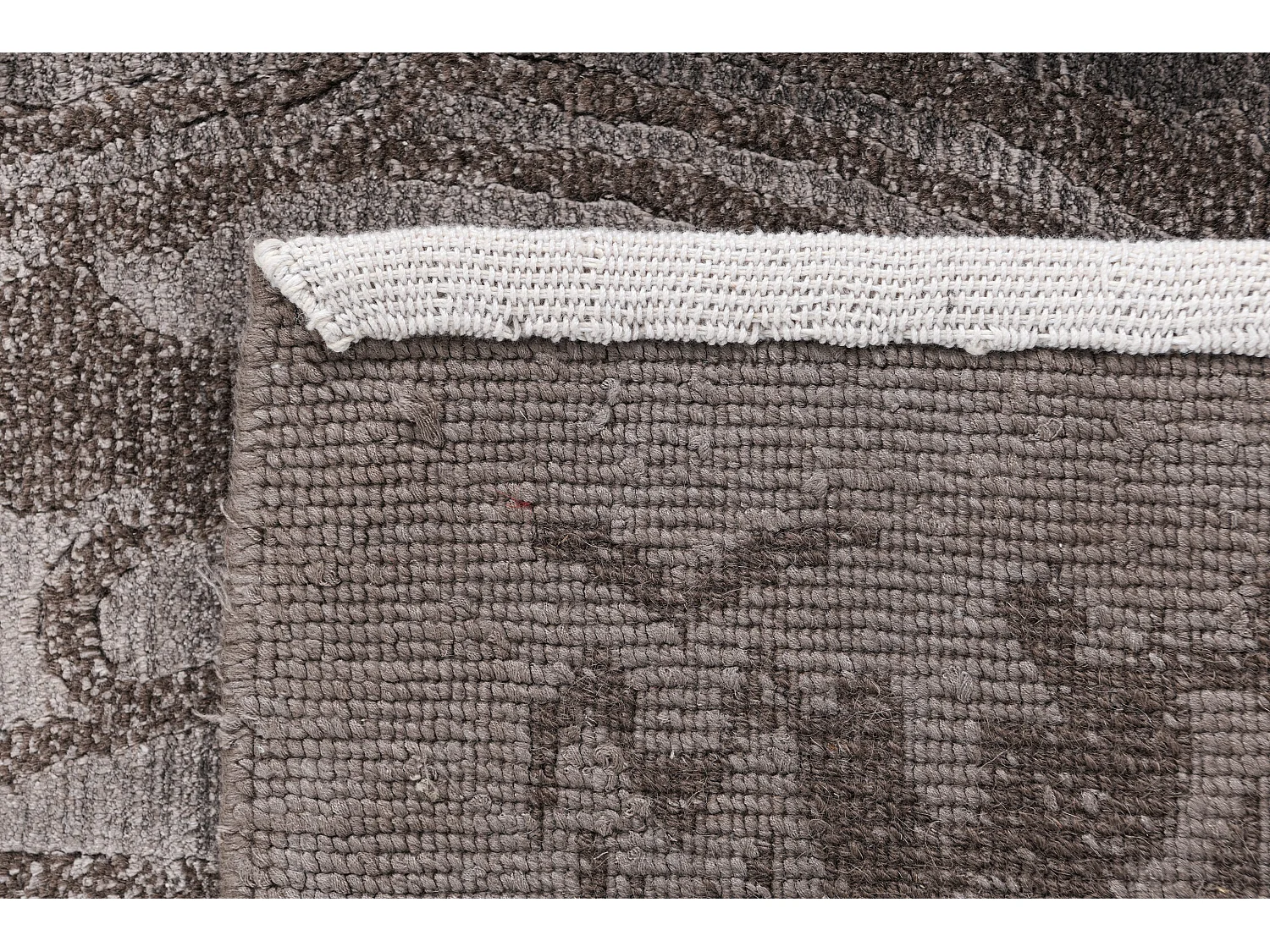 Tapis de laine 124x183 brun Darya