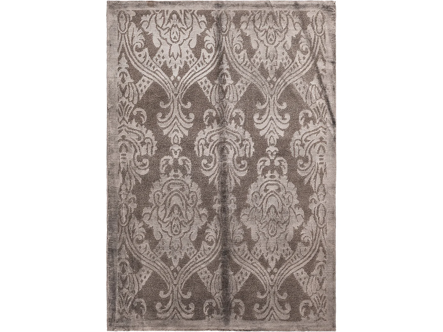Tapis de laine 124x183 brun Darya
