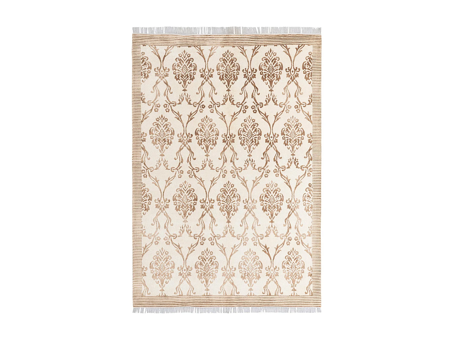 Wollteppich 175x244 Beige Darya