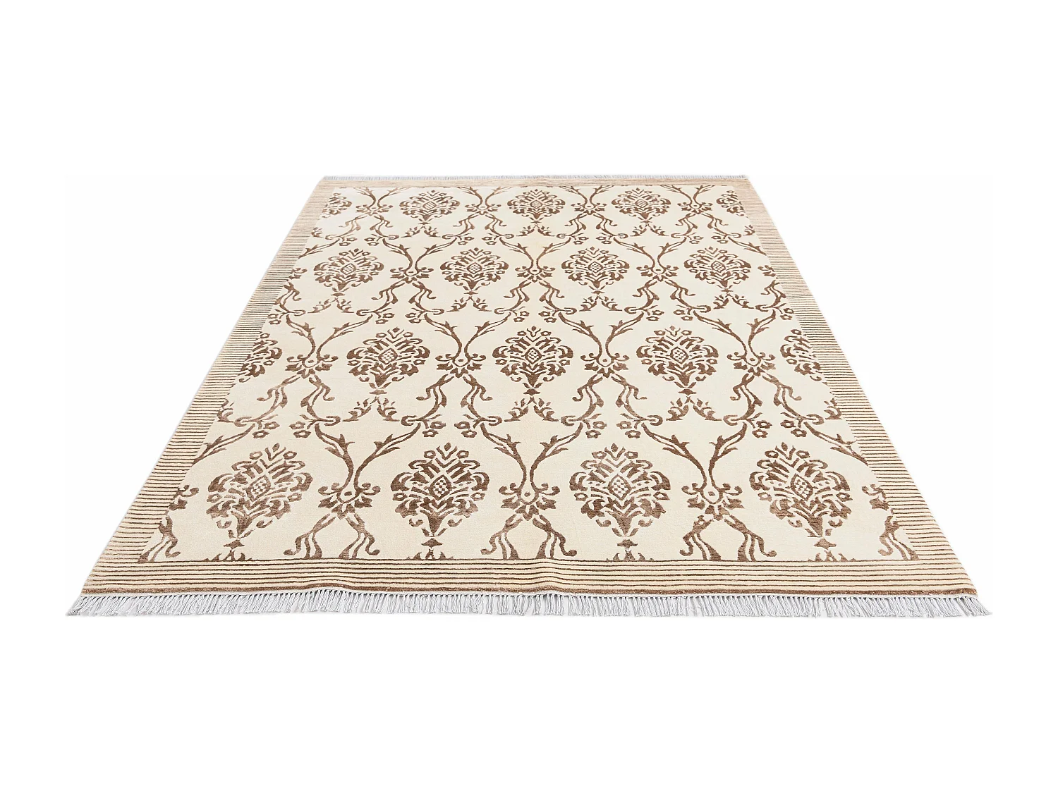 Wollteppich 175x244 Beige Darya