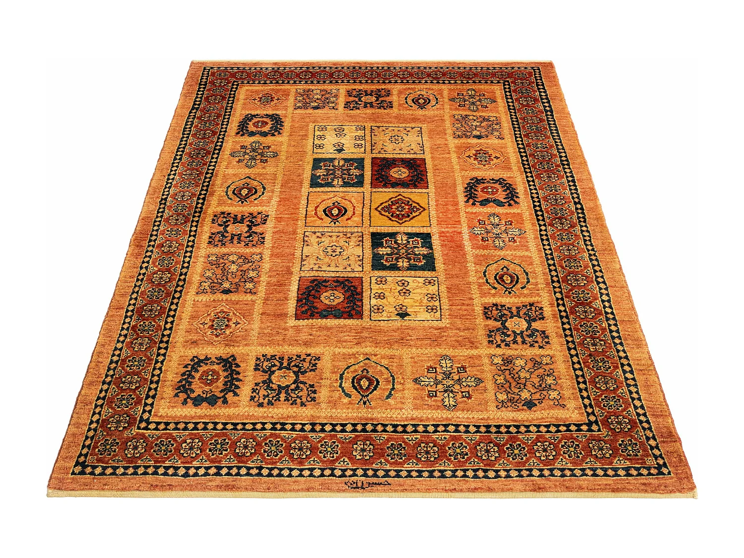 Woltapijt 178x110 Oranje Kashkuli