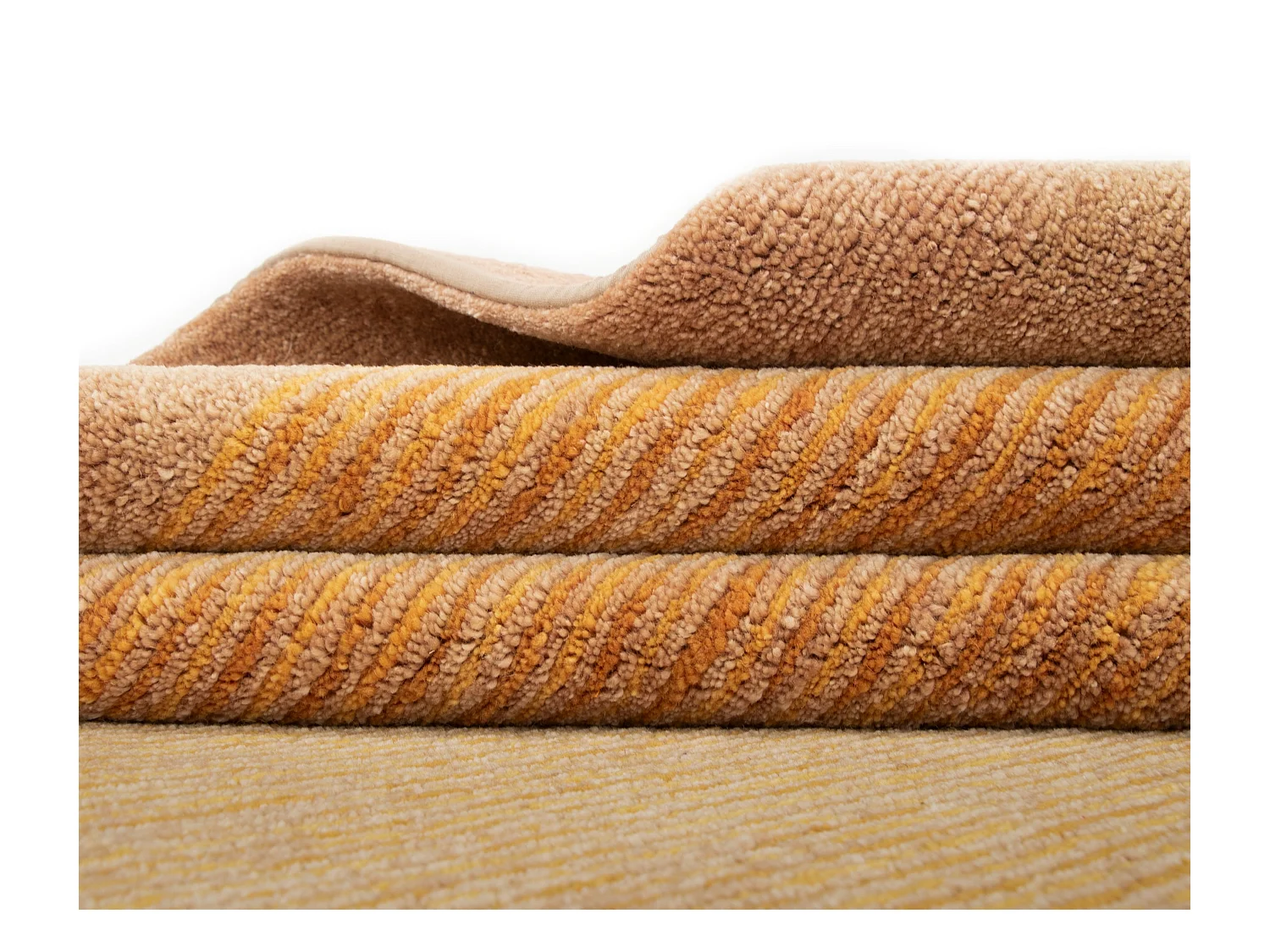 Tappeto in lana 176x238 marrone Modern Nehmo
