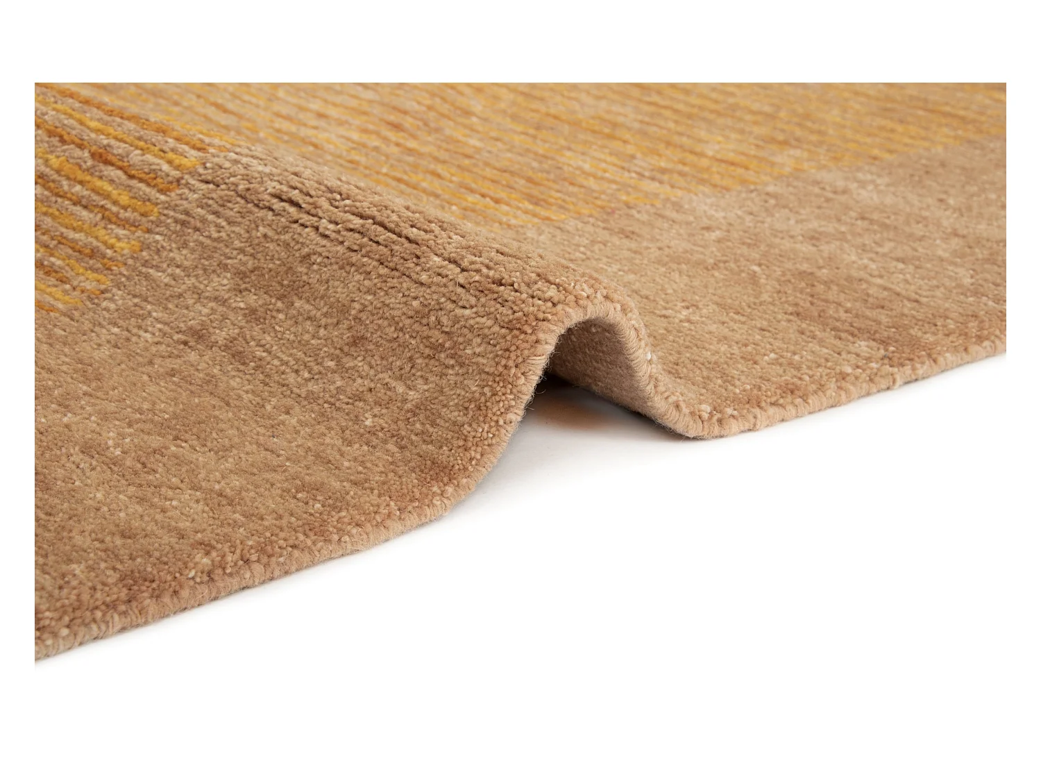 Tappeto in lana 176x238 marrone Modern Nehmo