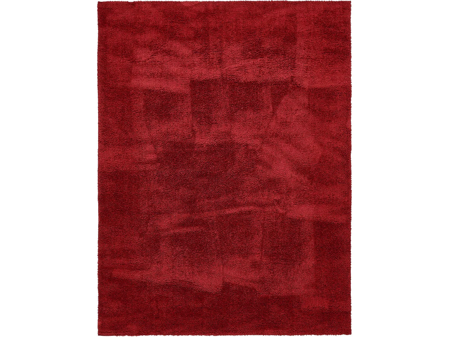 Tapis shaggy 160x245 rouge Luzern