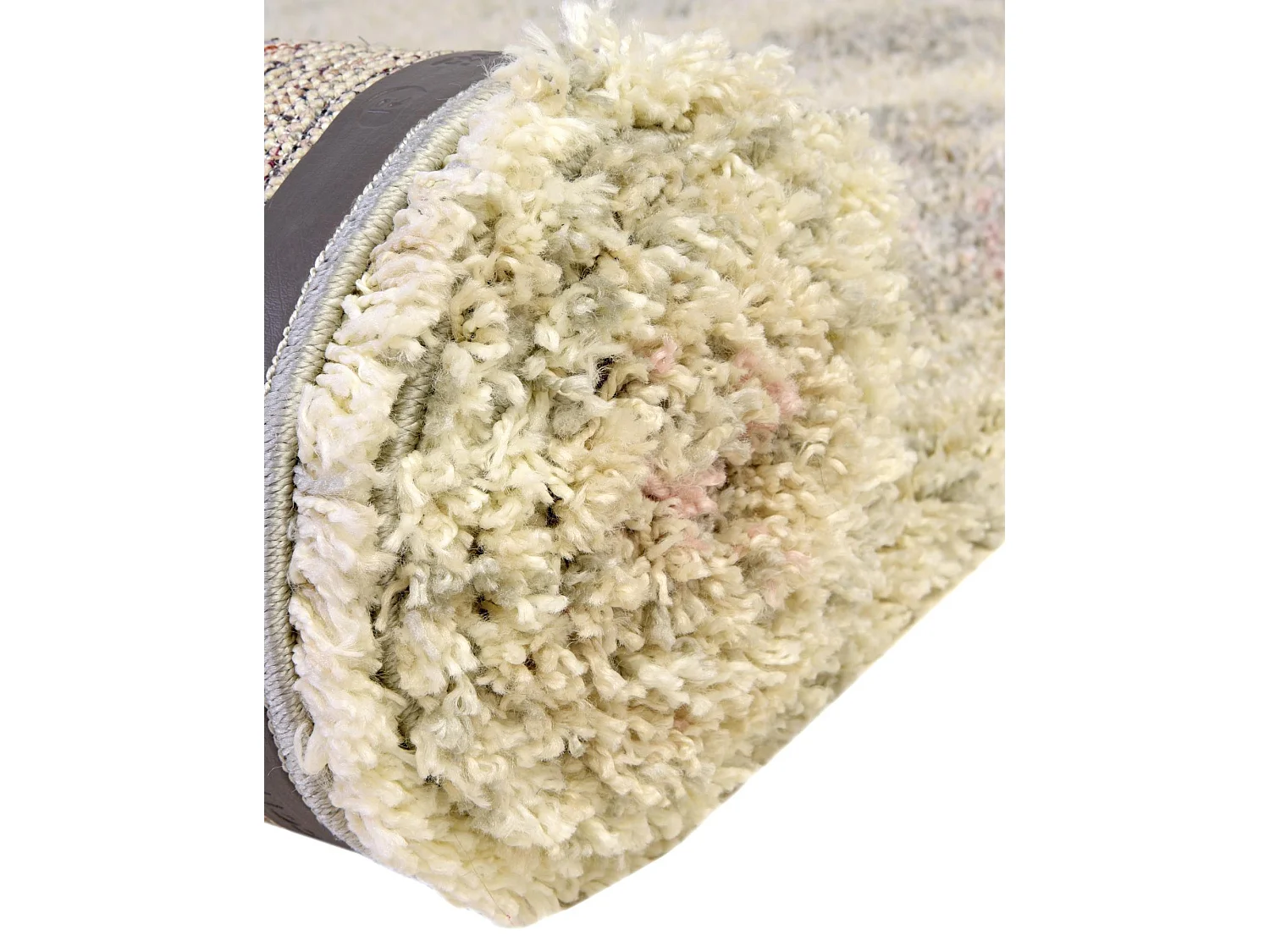 Tapis shaggy 62x120 beige - rose Lachen Haze