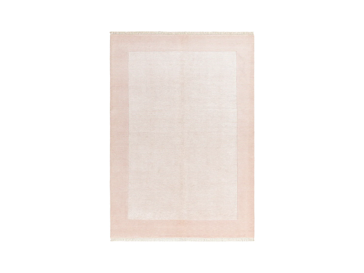 Tapis de laine 170x241 rose Darya