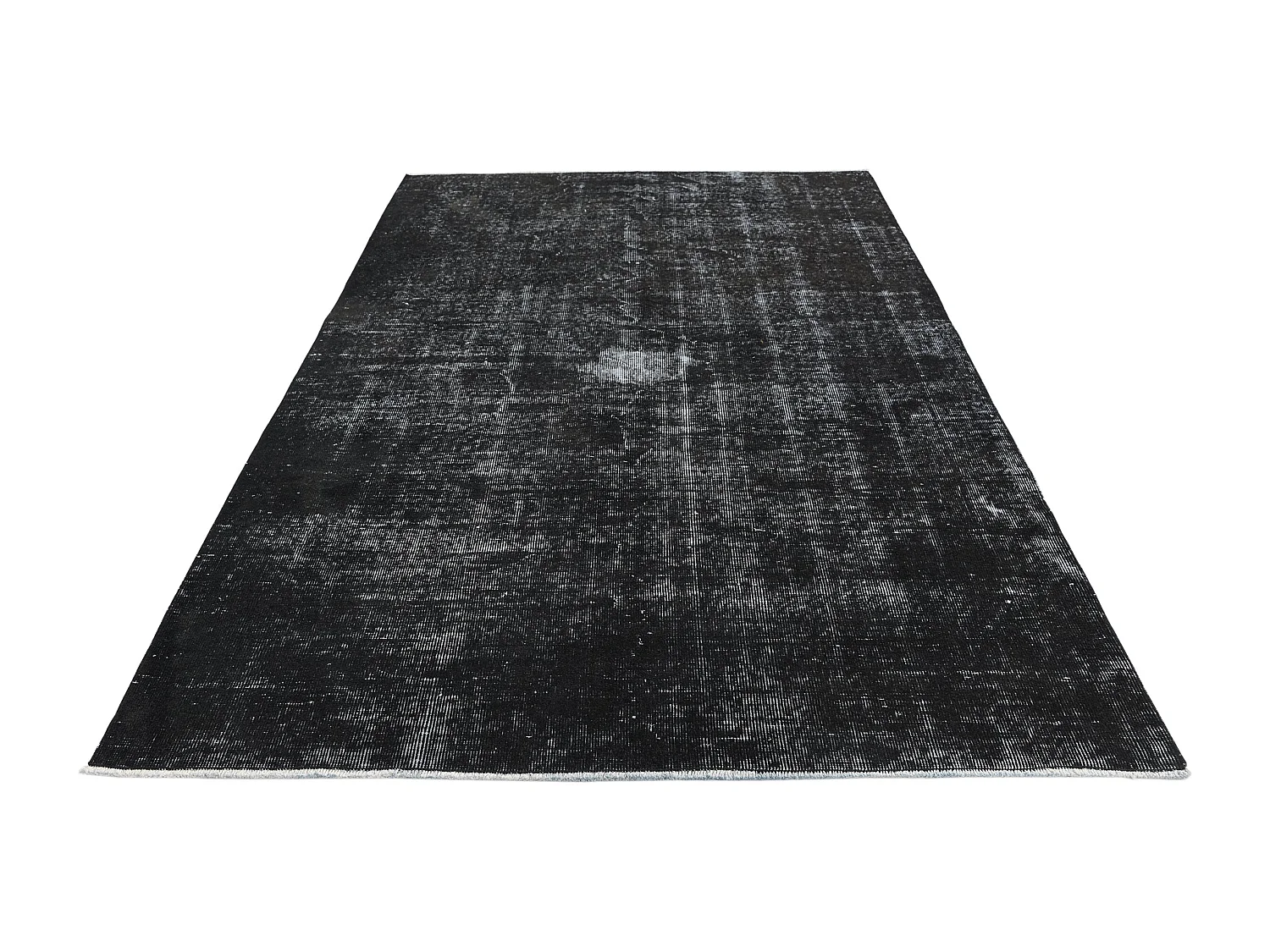 Tapis de laine 160x264 noir Ultra Vintage