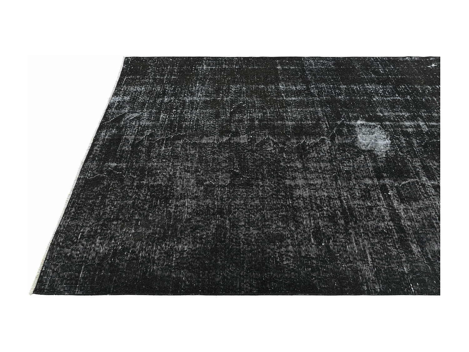 Tapis de laine 160x264 noir Ultra Vintage