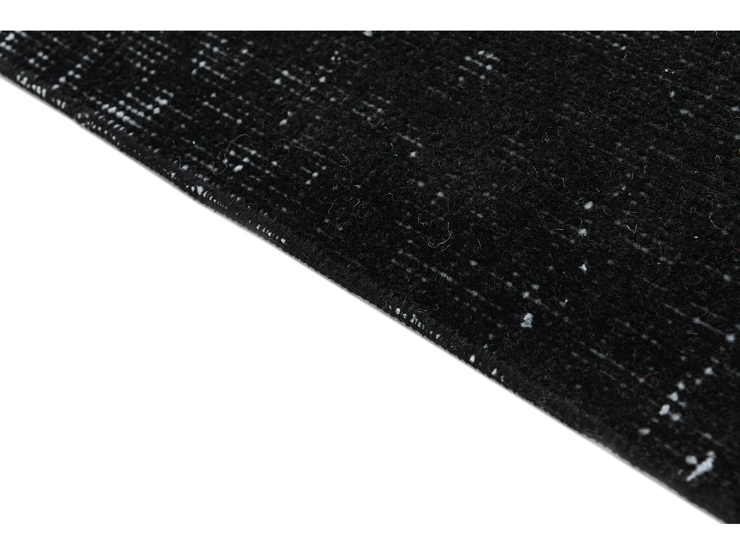 Tapis de laine 160x264 noir Ultra Vintage