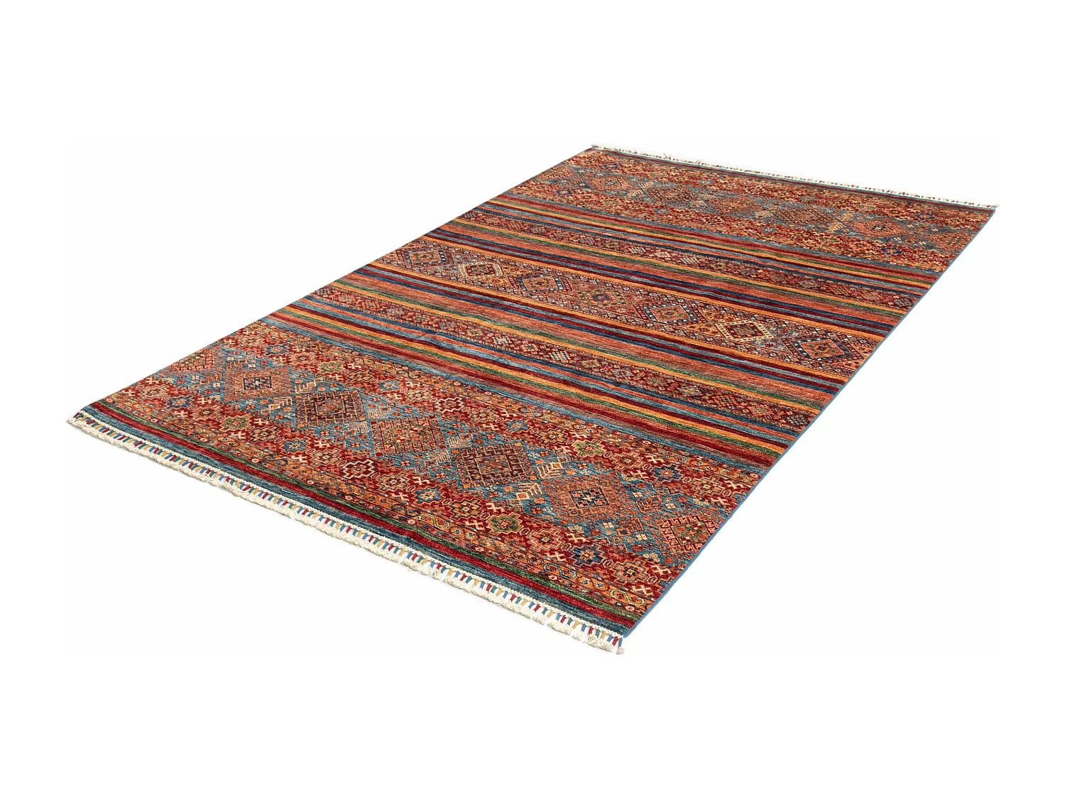 Tappeto in lana 177x272 Blu Torkman