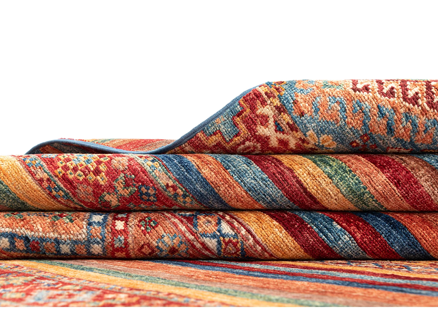 Tappeto in lana 177x272 Blu Torkman