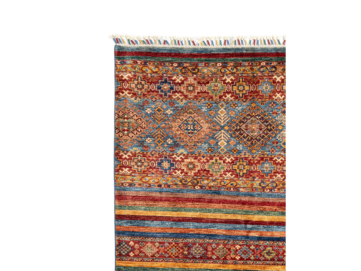 Tappeto in lana 177x272 Blu Torkman