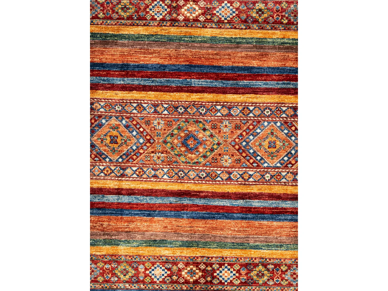 Tappeto in lana 177x272 Blu Torkman