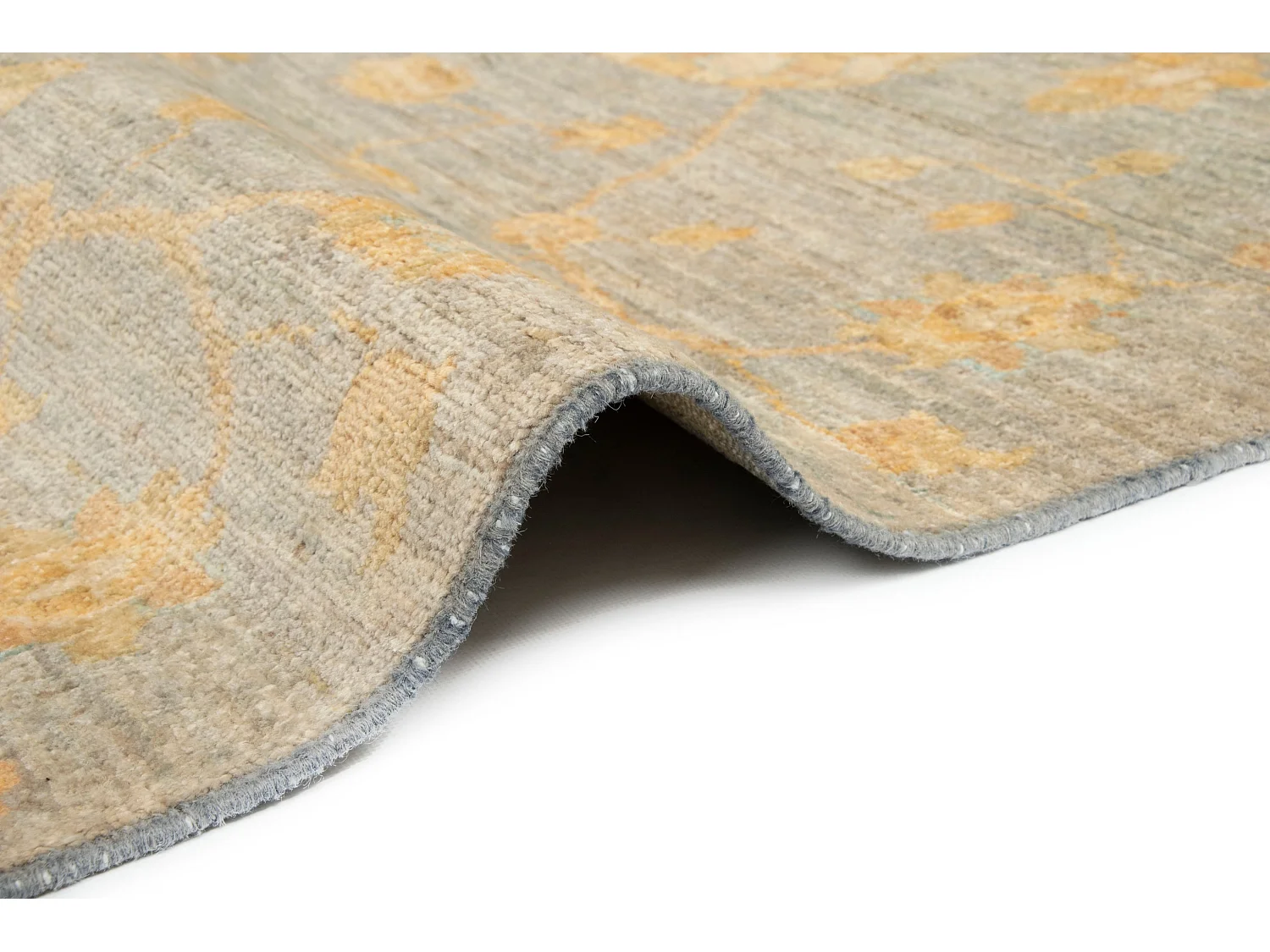 Wollteppich 246x302 Grau Ziegler