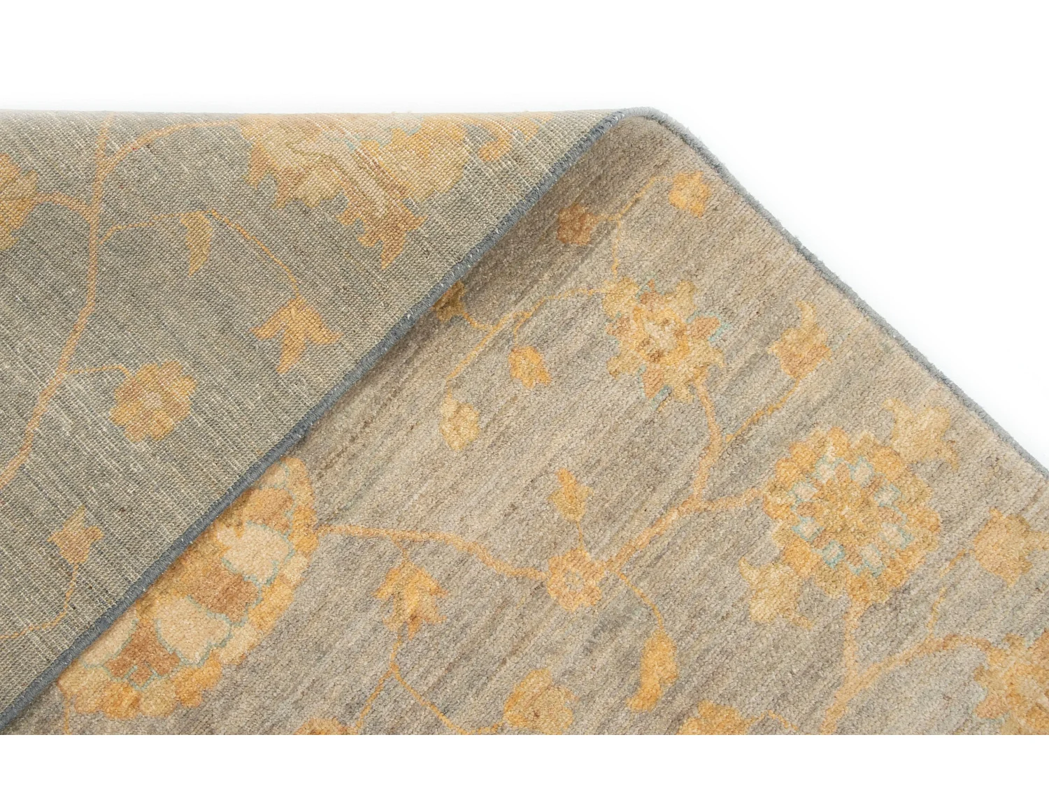 Tapis de laine 246x302 gris Ziegler