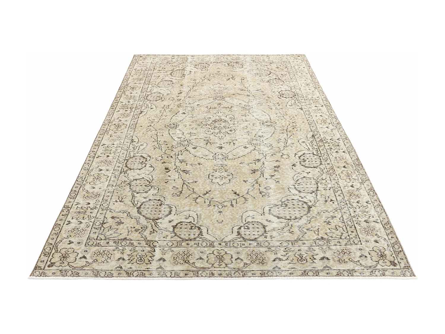 Tapis de laine 160x251 brun Ultra Vintage