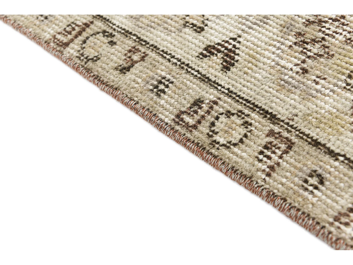 Tapis de laine 160x251 brun Ultra Vintage