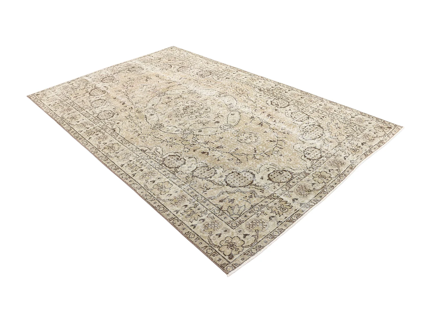 Tapis de laine 160x251 brun Ultra Vintage