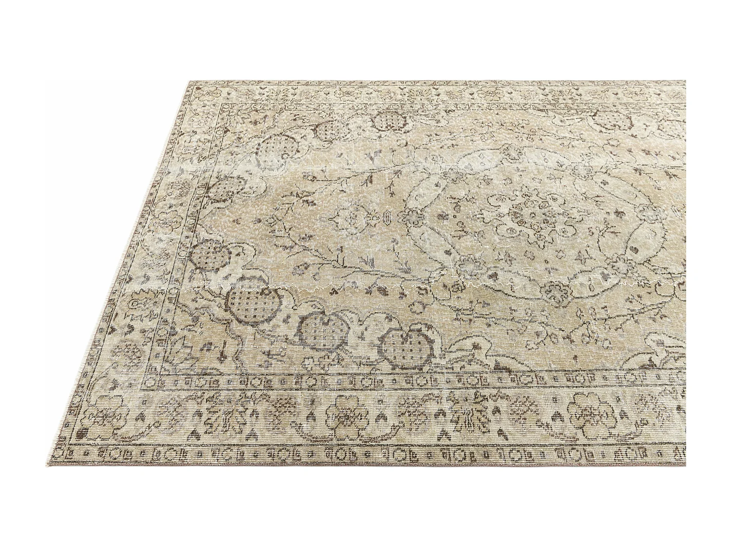Tapis de laine 160x251 brun Ultra Vintage