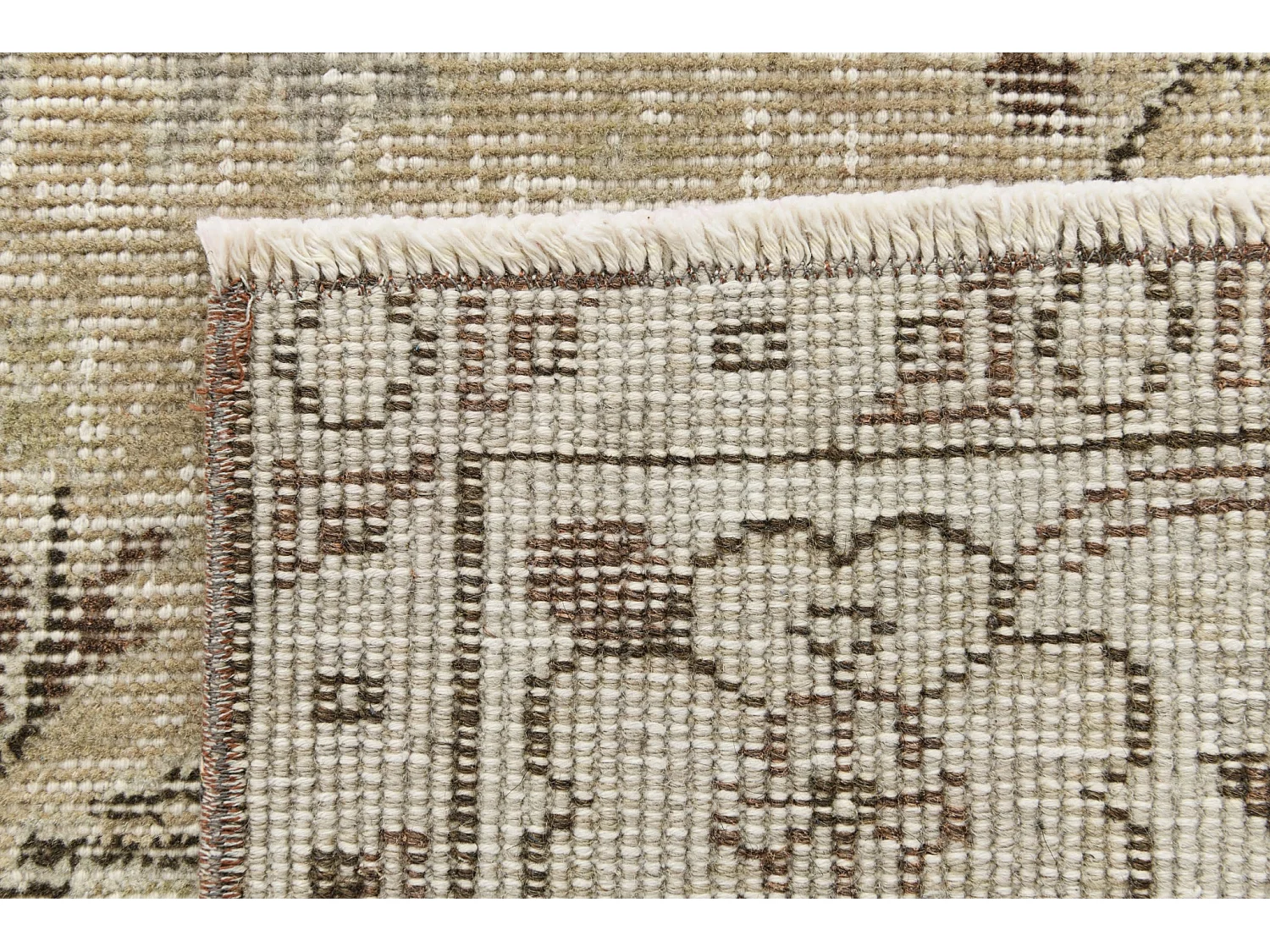 Tapis de laine 160x251 brun Ultra Vintage