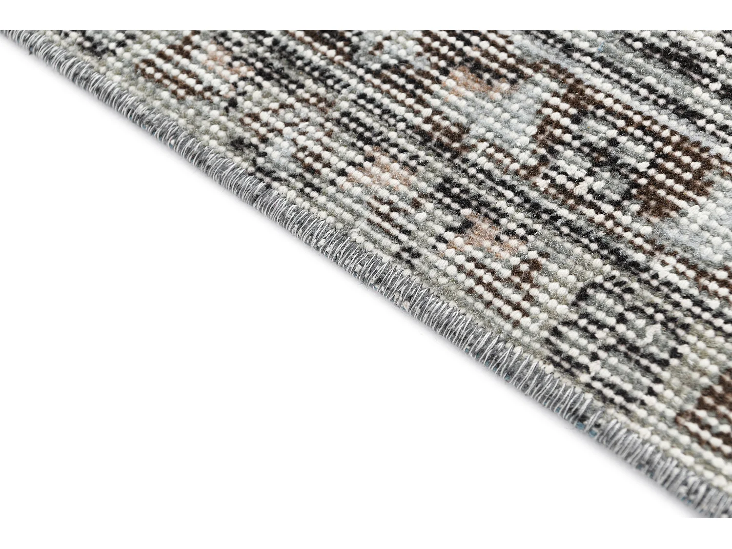 Tapis de laine 173x262 Bleu Ultra Vintage