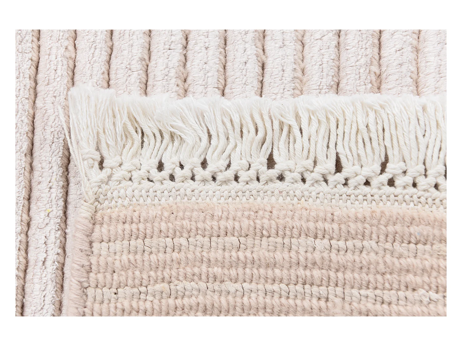 Läufer-Wollteppich 79x201 Rosa Darya