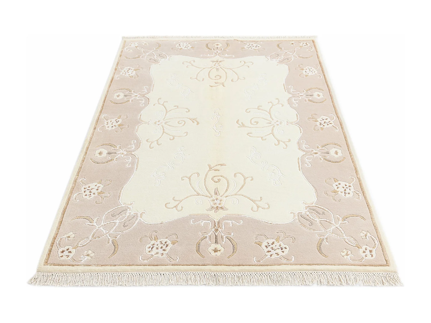 Tappeto in lana 124x183 beige Darya