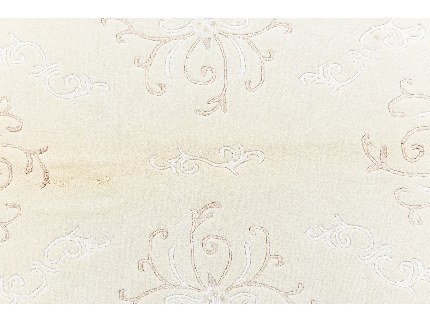 Tapis de laine 124x183 beige Darya