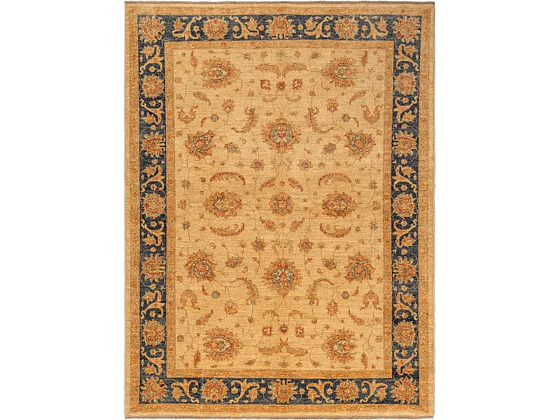 Tapis de laine 173x233 beige Ziegler