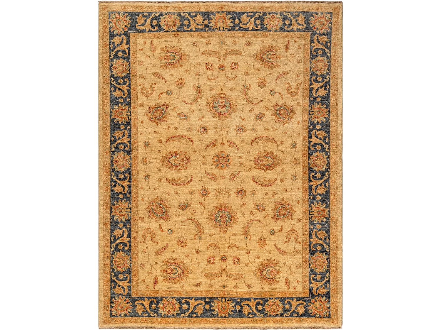 Tapis de laine 173x233 beige Ziegler
