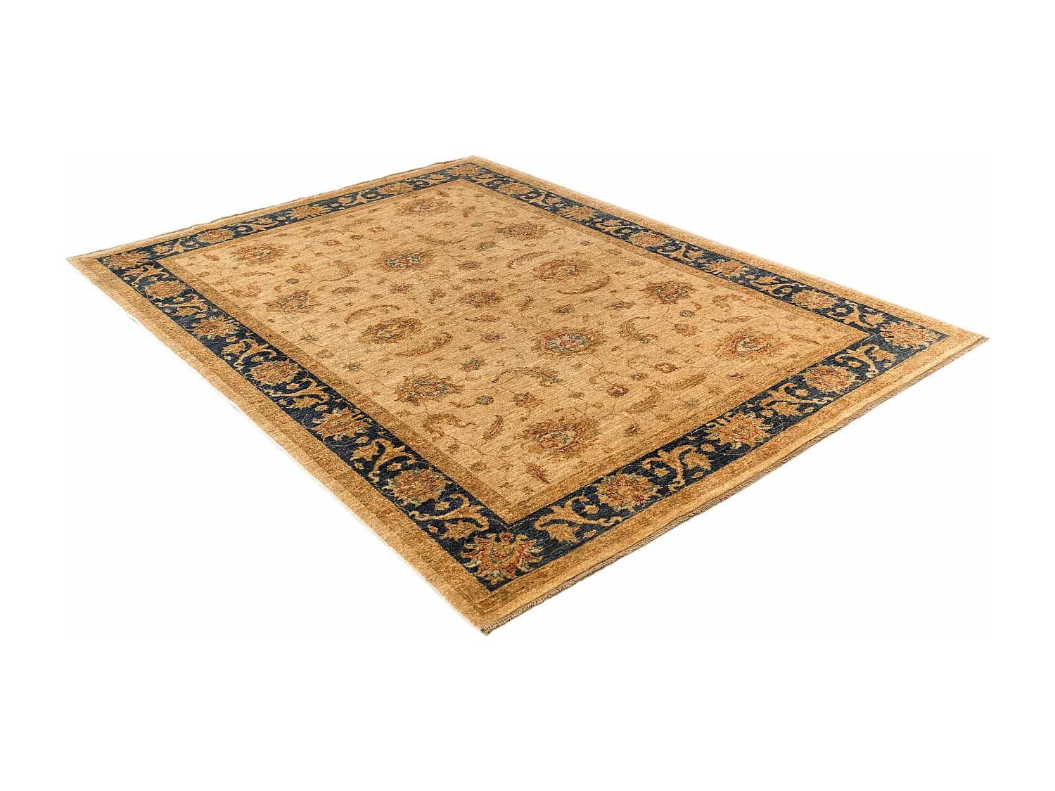 Tapis de laine 173x233 beige Ziegler