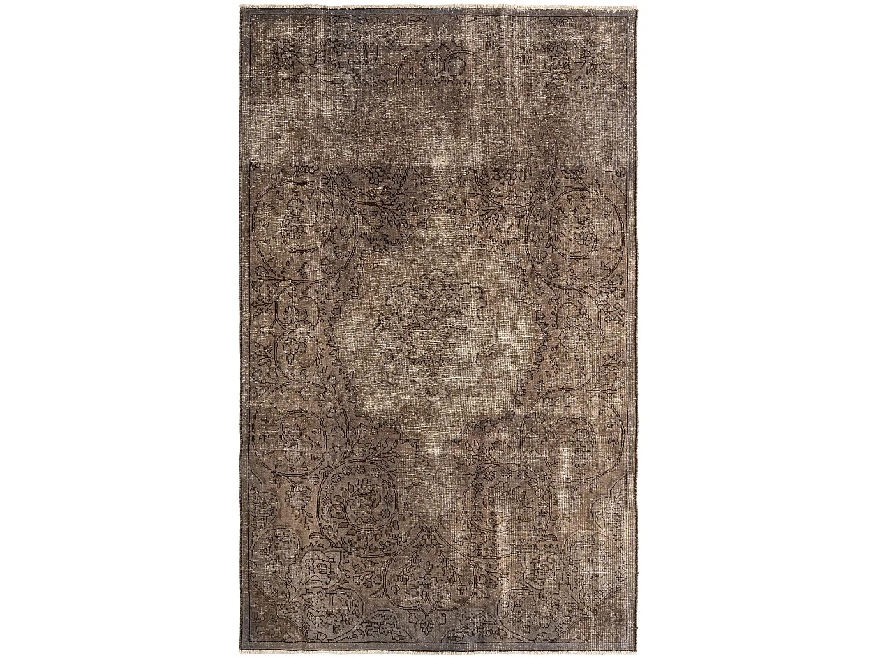 Tappeto in lana 173x273 marrone Vintage